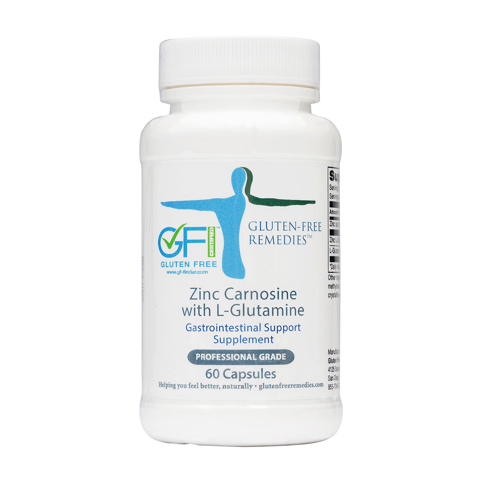 Zinc Carnosine Gluten Free Remedies