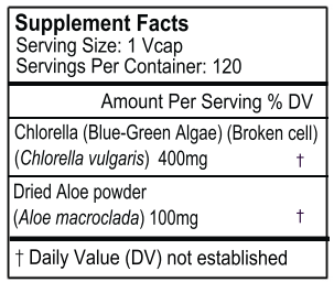 aloe macroclada supplement facts