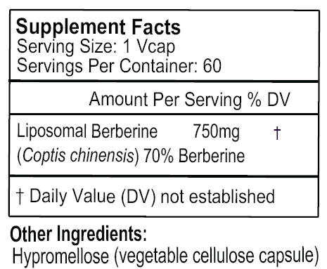 Liposomal Berberine