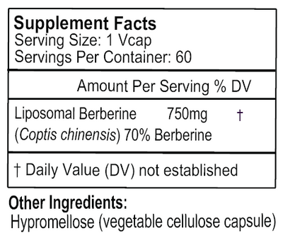 Liposomal Berberine