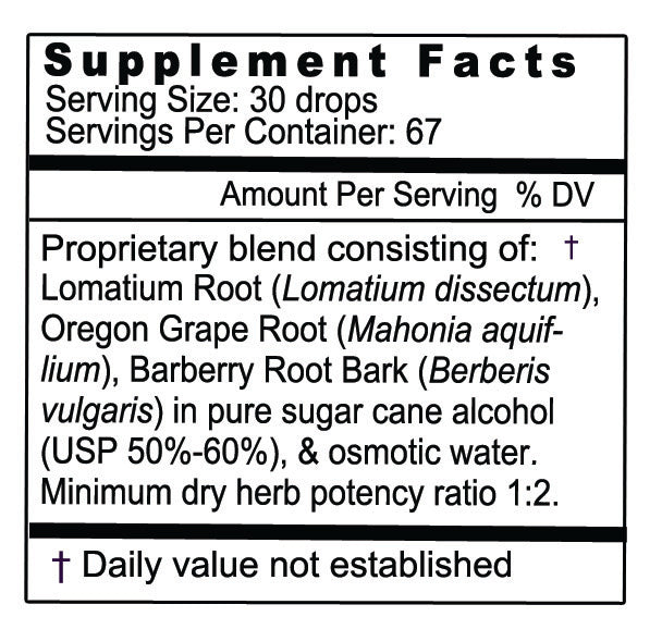 lomatium supplement facts