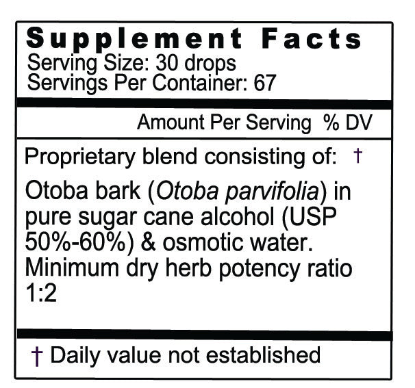 otoba supplement facts