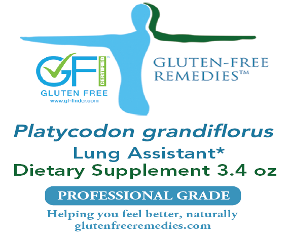 gluten free remedies platycodon grandiflorus