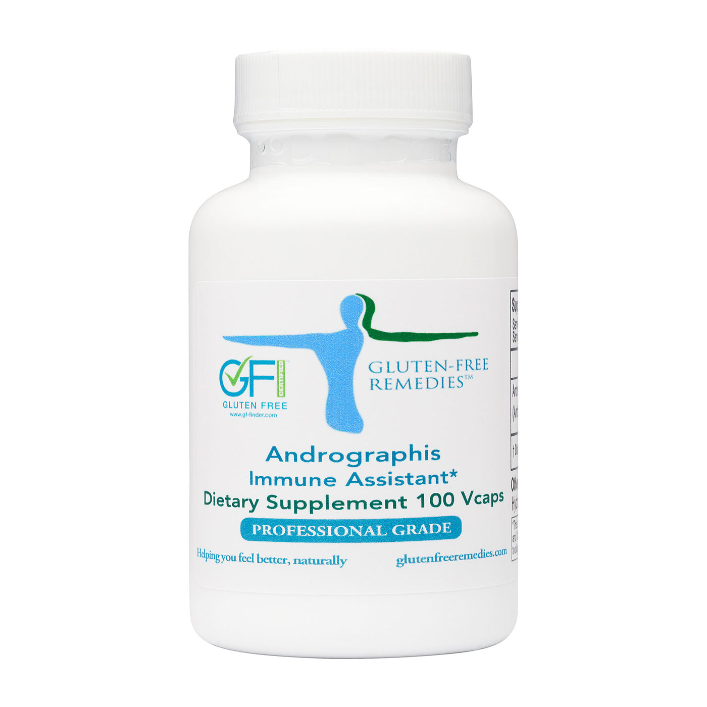 Gluten Free Remedies Andrographis bottle