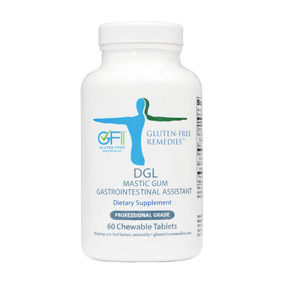 Gluten Free Remedies DGL bottle