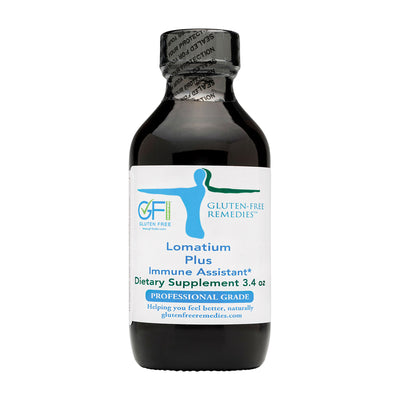 Gluten Free Remedies Lomatium bottle