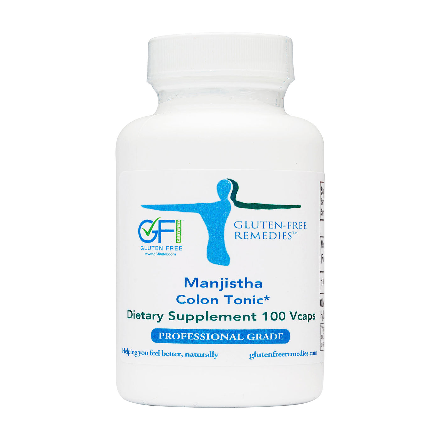 Gluten Free Remedies Manjistha bottle
