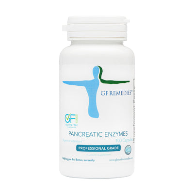 Gluten Free Remedies Pancreatic Enzymes bottle