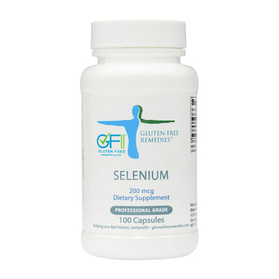 Gluten Free Remedies selenium bottle